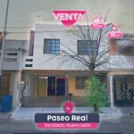Distribucion Sala, comedor, cocina de casa en venta en paseo real en escobedo nuevo leon